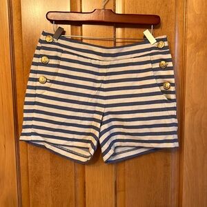 Striped sailor shorts